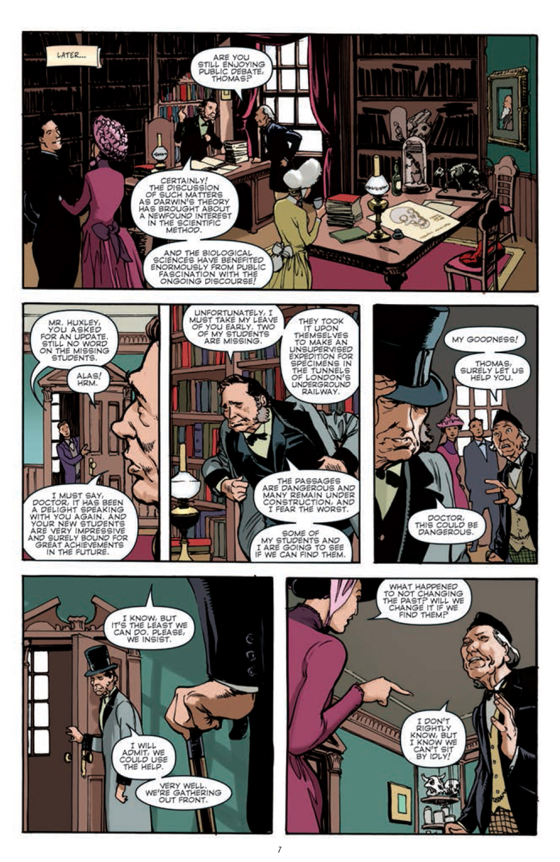 Illustration for article titled New Doctor Who comic shows the Doctor's ultimate weakness